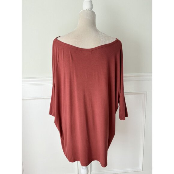 Piko 1988 Rust Oversized Top With Dolman Sleeves XL - Picture 3 of 3
